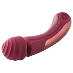   Dinky Jacky 0. Wand - rechargeable massage vibrator (burgundy)