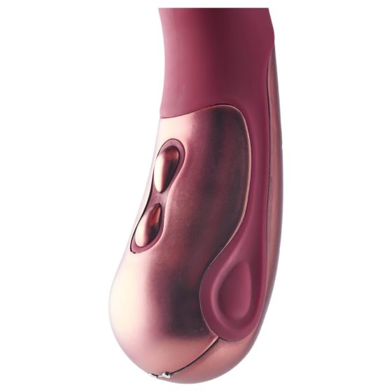 Dinky Jaimy D. Single - Rechargeable, Ribbed G-Spot Vibrator (Burgundy)