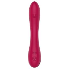   Cecilia Sparkling - Rechargeable Moving Bead G-Spot Vibrator (Red)