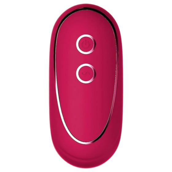 Isabella Sparkling - Rechargeable, Radio-Controlled Inflatable Anal Vibrator (Red)