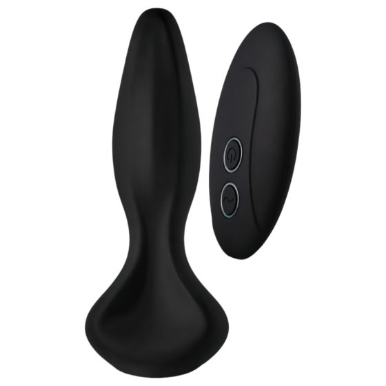 Alexandra Dark Desires - Rechargeable, Wireless Anal Vibrator (Black)