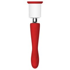   Red Revolution Georgia - G-Spot Vibrator & Clitoral Pump Set (Red)