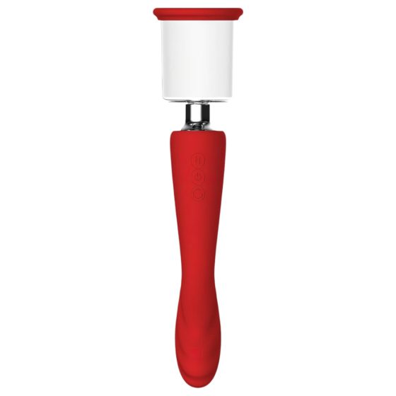 Red Revolution Georgia - G-Spot Vibrator and Clitoral Suction (Red)