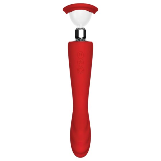 Red Revolution Georgia - G-Spot Vibrator and Clitoral Suction (Red)