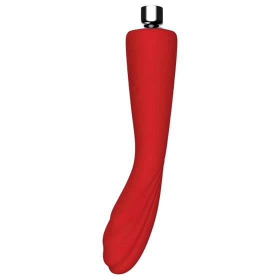 Red Revolution Georgia - G-Spot Vibrator and Clitoral Suction (Red)