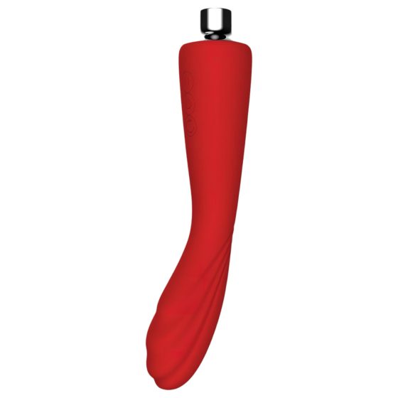 Red Revolution Georgia - G-Spot Vibrator & Clitoral Pump Set (Red)