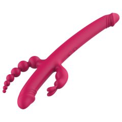   Dreamtoys Anywhere Pleasure Vibe - rechargeable, 4-armed vibrator (pink)