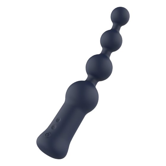 Startroopers Hubble - Rechargeable Vibrating Anal Beads (Black)