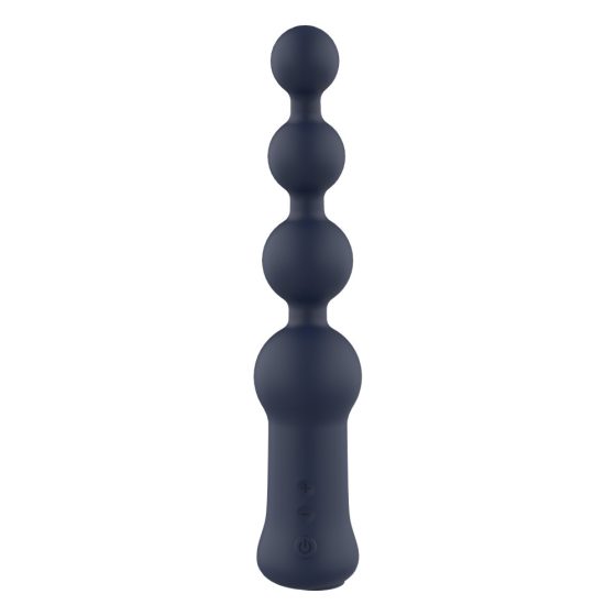 Startroopers Hubble - Rechargeable Vibrating Anal Beads (Black)