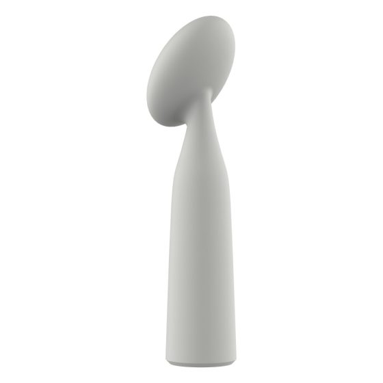 Nude Luna - Rechargeable Mini Wand Vibrator (Grey)