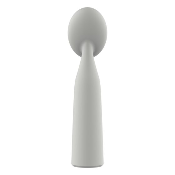 Nude Luna - Rechargeable Mini Wand Vibrator (Grey)