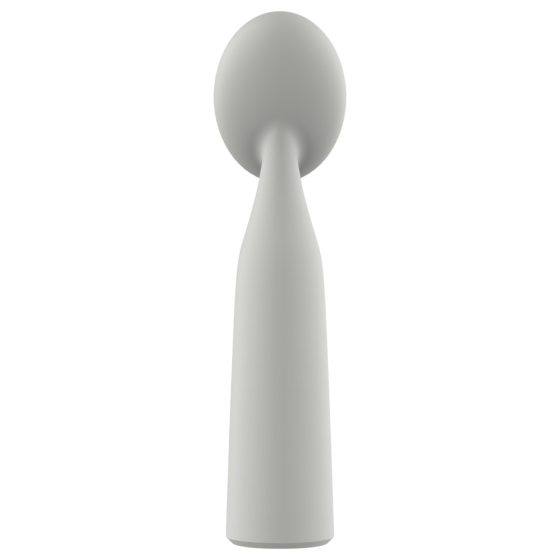 Nude Luna - Rechargeable Mini Wand Vibrator (Gray)