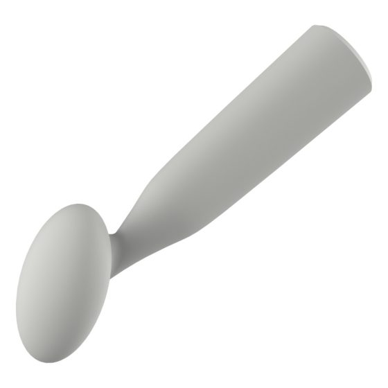 Nude Luna - Rechargeable Mini Wand Vibrator (Grey)