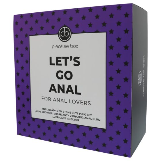 Pleasure Box Let's Go Anal - Complete Anal Kit - 7 pieces