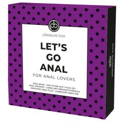   Pleasure Box Let's Go Anal - Complete Anal Set - 7 Pieces