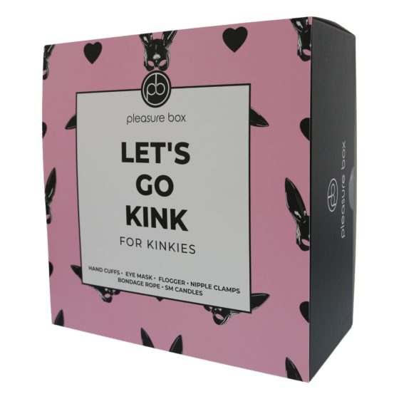 Pleasure Box Let's Go Kink - Bondage Set - 6 Pieces