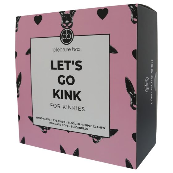 Pleasure Box Let's Go Kink - Bondage Set - 6 Pieces