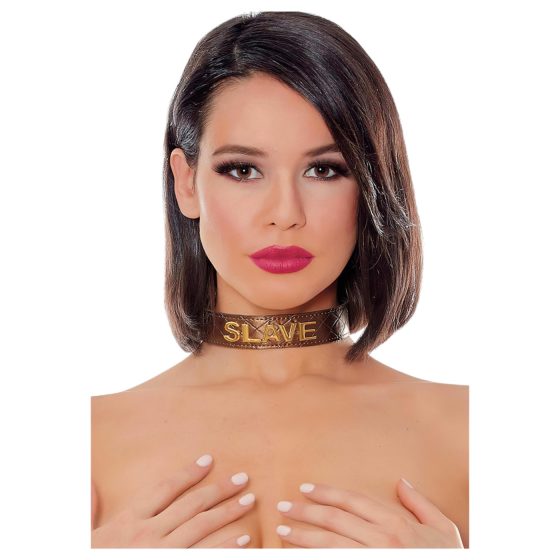 X-Play Slave Collar (Bronze)