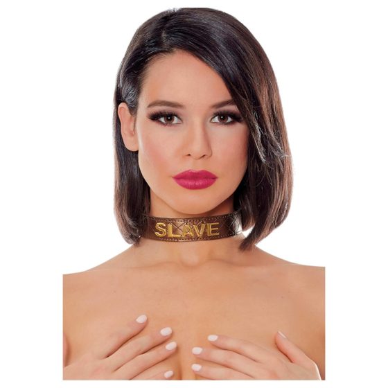 X-Play Slave Collar (Bronze)