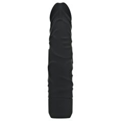 Classic Get Real - lifelike silicone vibrator (black)