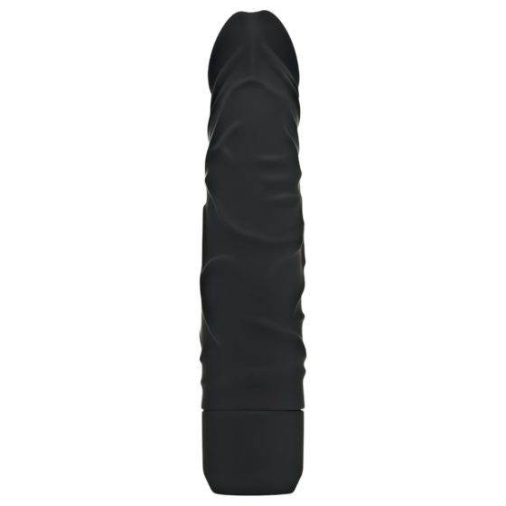 Classic Get Real - Realistic Silicone Vibrator (Black)