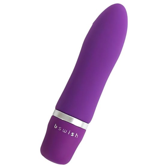 B SWISH Bcute Classic - waterproof lipstick vibrator (purple)