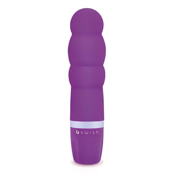 B SWISH Bcute Pearl - Waterproof Beaded Vibrator (Purple)