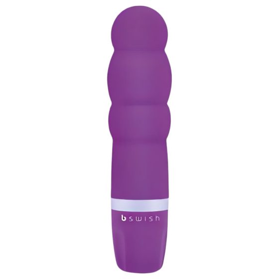 B SWISH Bcute Pearl - Waterproof Beaded Vibrator (Purple)