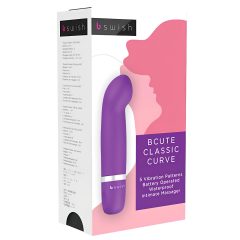 B SWISH Curve - waterproof mini G-spot vibrator (purple)