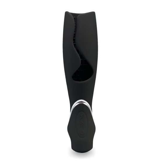 LoversPremium Vulcan - Rechargeable, Waterproof Masturbator (Black)