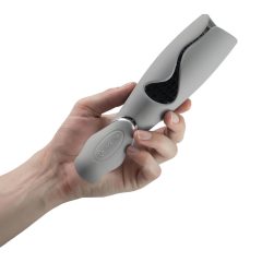   LoversPremium Vulcan - Rechargeable Waterproof Masturbator (Grey)