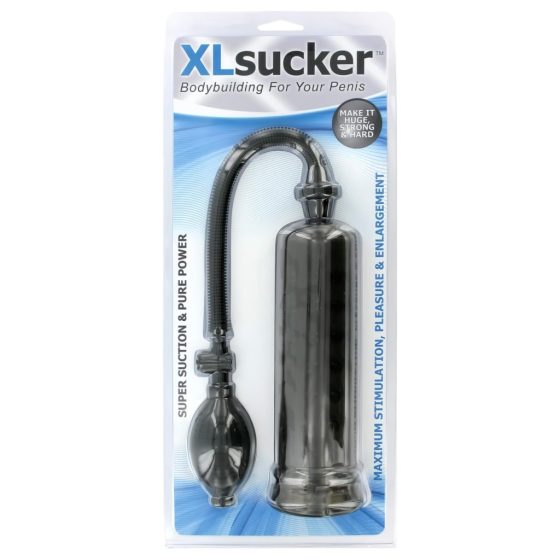 XLSUCKER - Potency and Penis Pump (Black)