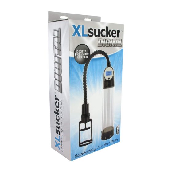 XLSUCKER - Digital Power and Penis Pump (Transparent)