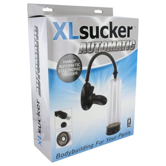 XLSUCKER - Automatic Potency and Penis Pump (Transparent)