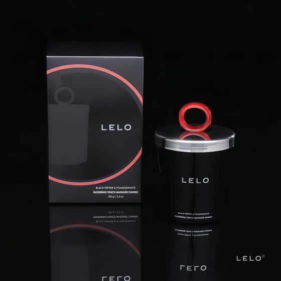 LELO Massage Candle - Black Pepper and Pomegranate (150g)