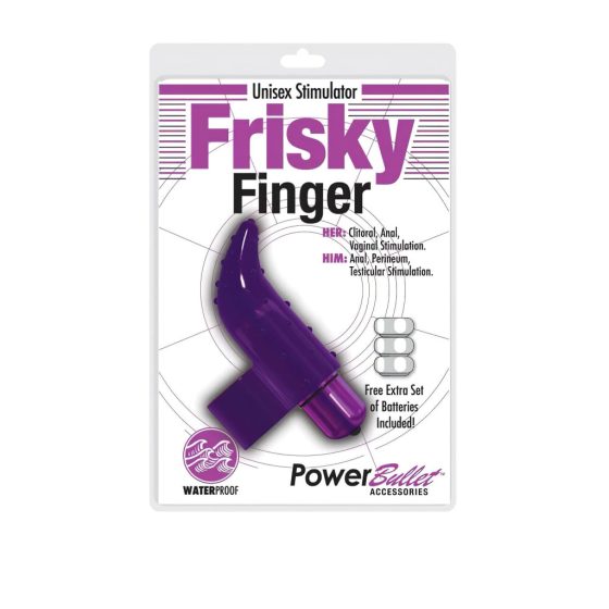 Waterproof Finger Vibrator (Purple)