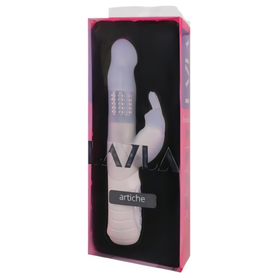 Layla Artiche - Waterproof, Rotating Clitoral Vibrator (White)