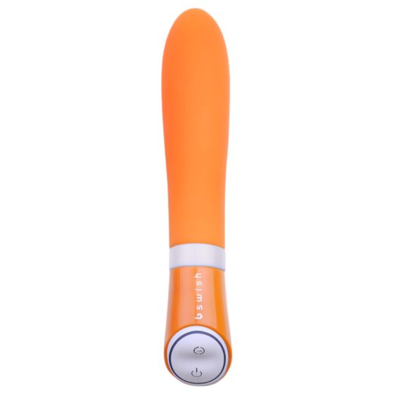 B SWISH Bgood Deluxe Silicone Rod Vibrator (Orange)