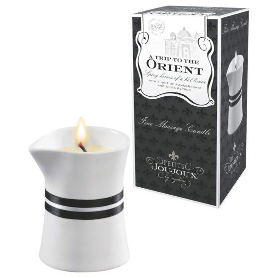 Petit Joujoux Orient Massage Candle 120ml - Pomegranate-White Pepper