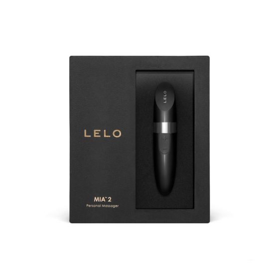 LELO Mia 2 - Travel Lipstick Vibrator (Black)