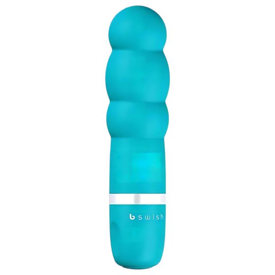 B SWISH Bcute Pearl - waterproof beaded vibrator (turquoise)