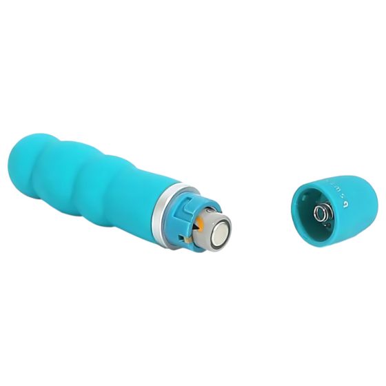 B SWISH Bcute Pearl - waterproof beaded vibrator (turquoise)