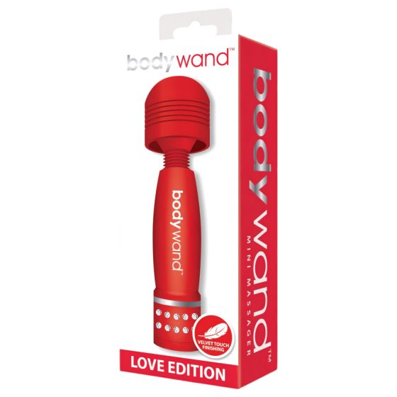 Bodywand - mini massaging vibrator (red)