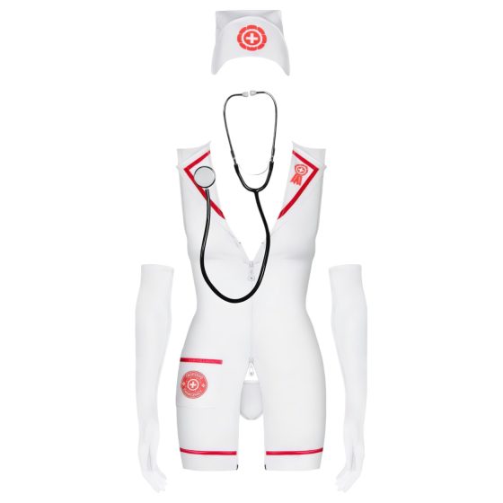 Nurse Costume Set - White (S/M)