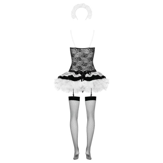 Obsessive Maid - French Maid Costume Set (5-Piece)