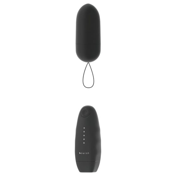 B SWISH - radio vibrating egg (black)