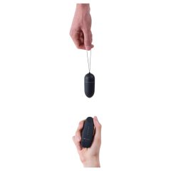 B SWISH - Radio-controlled Vibrating Egg (Black)