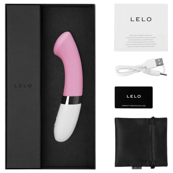 LELO Gigi 2 - Silicone G-Spot Vibrator (Pink)