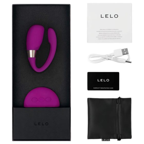 LELO Tiani 3 Silicone Couples Vibrator (Purple)