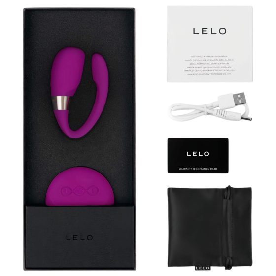 LELO Tiani 3 - silicone couple's vibrator (purple)